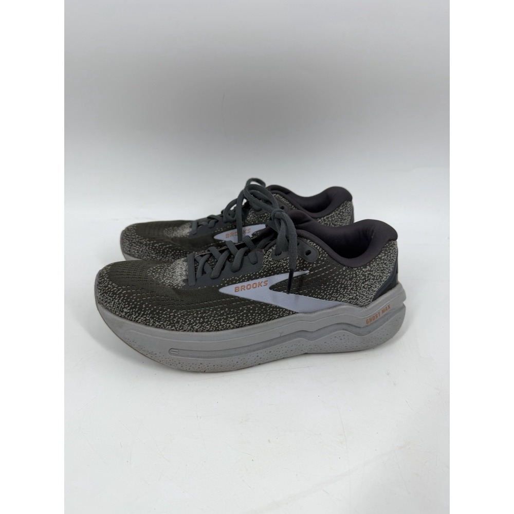 Brooks Ghost Max 2 Running Shoes Womens 9 B - Gray Athletic Sneaker